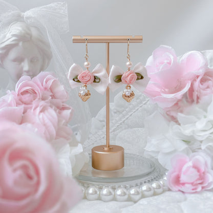 Peachberry earrings