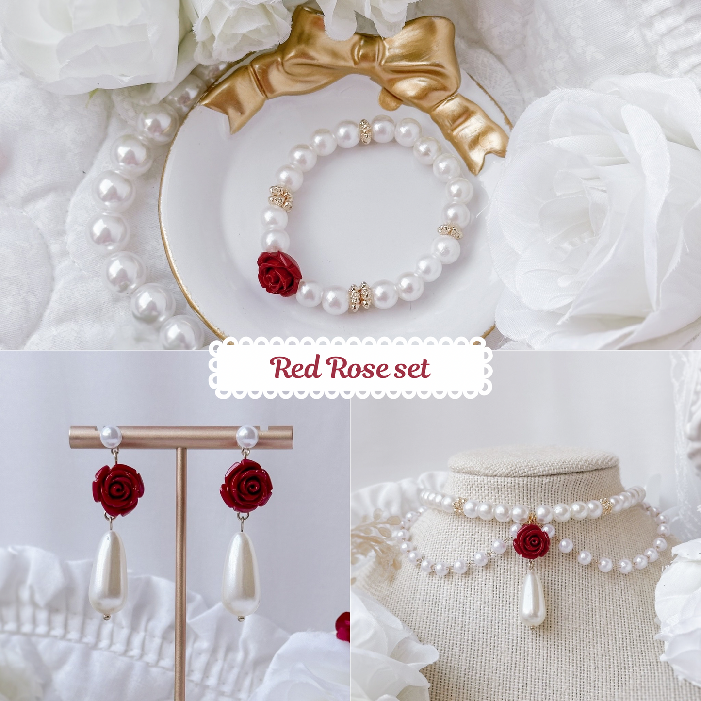 Red Rose set