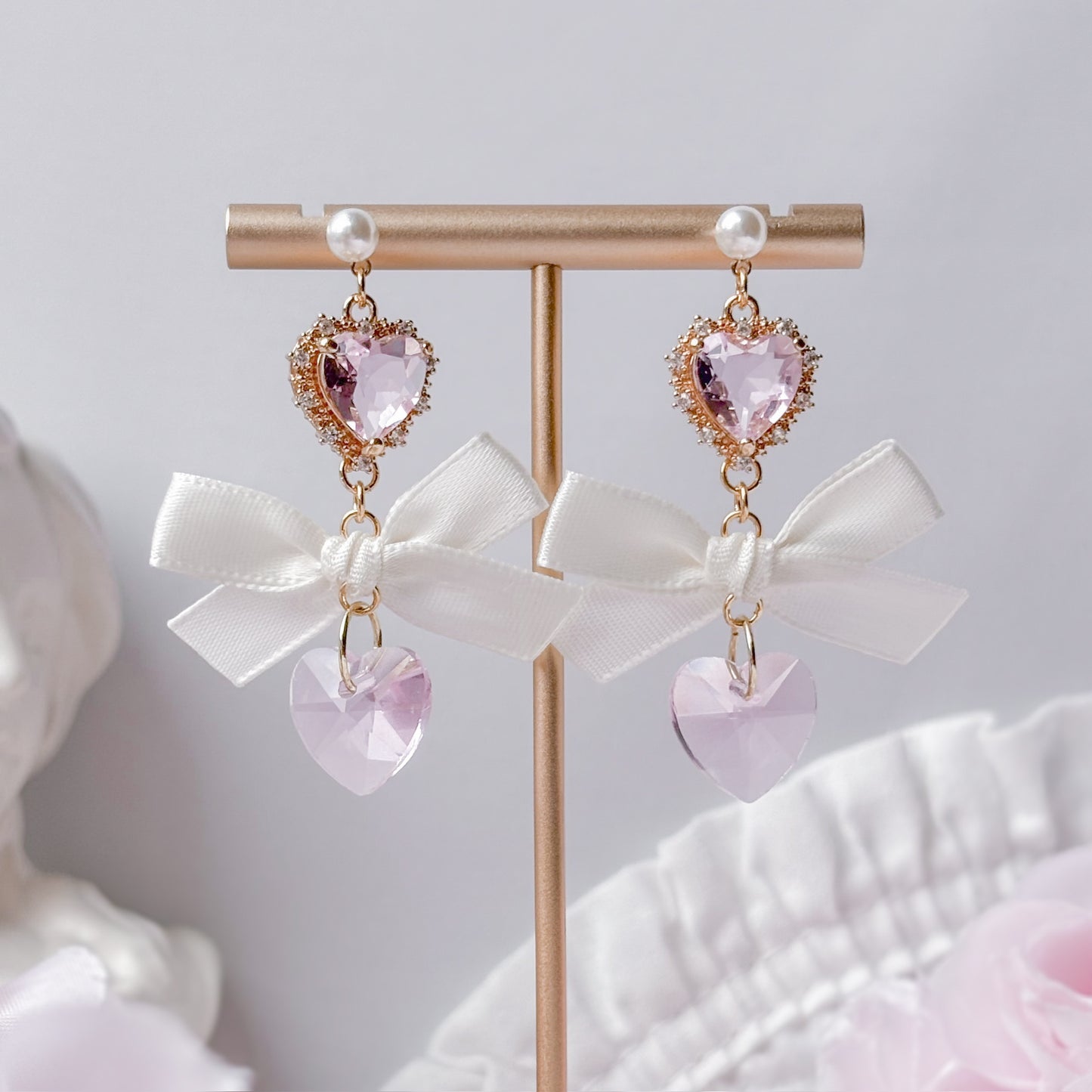 Rosy Lover earrings