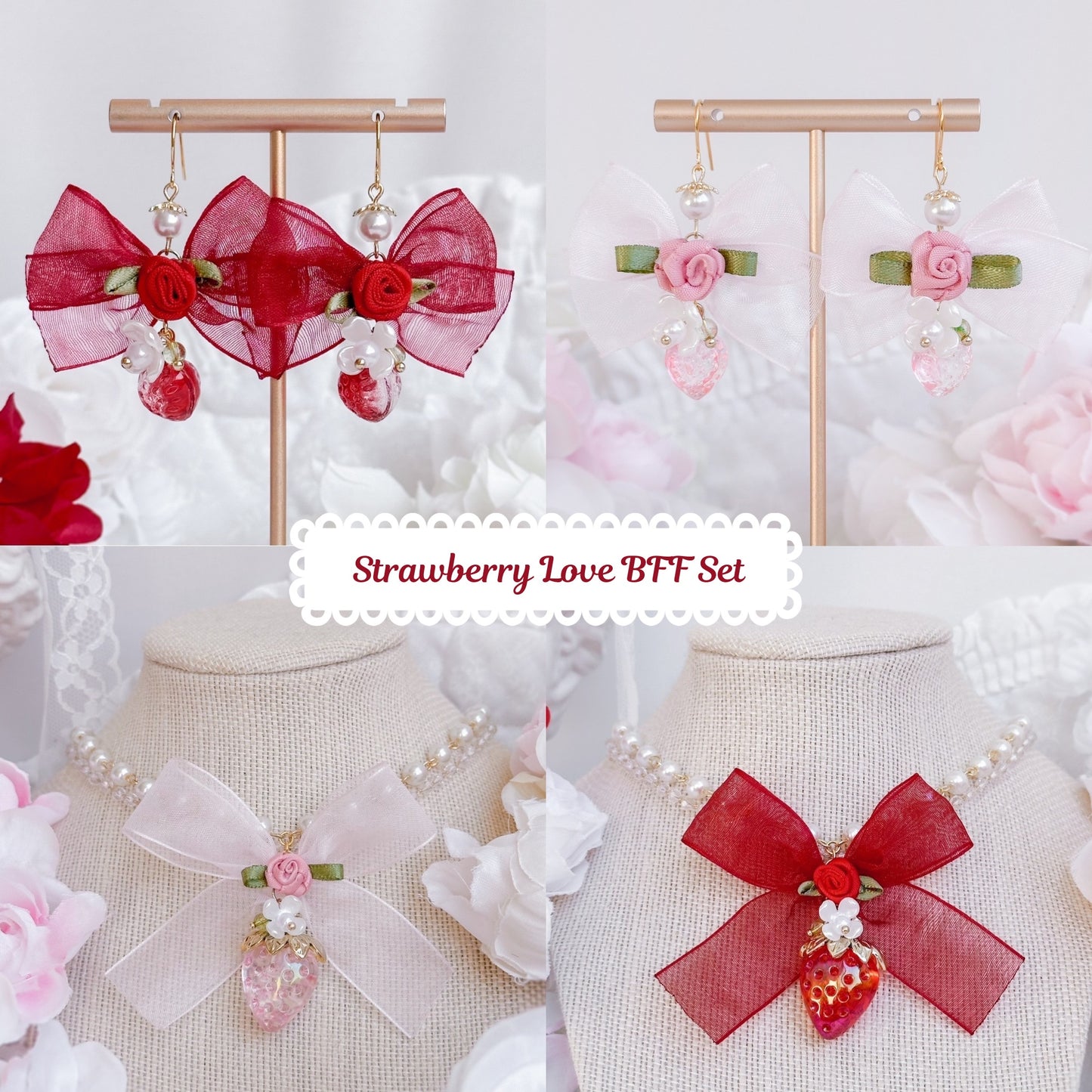 Strawberry Love BFF Set