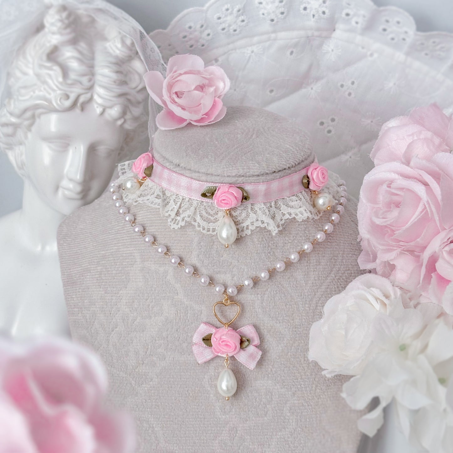 Pink Picnic Choker set