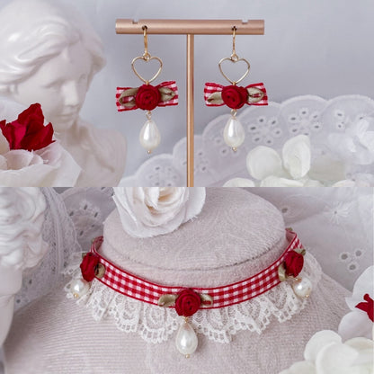 Rose Picnic Choker set