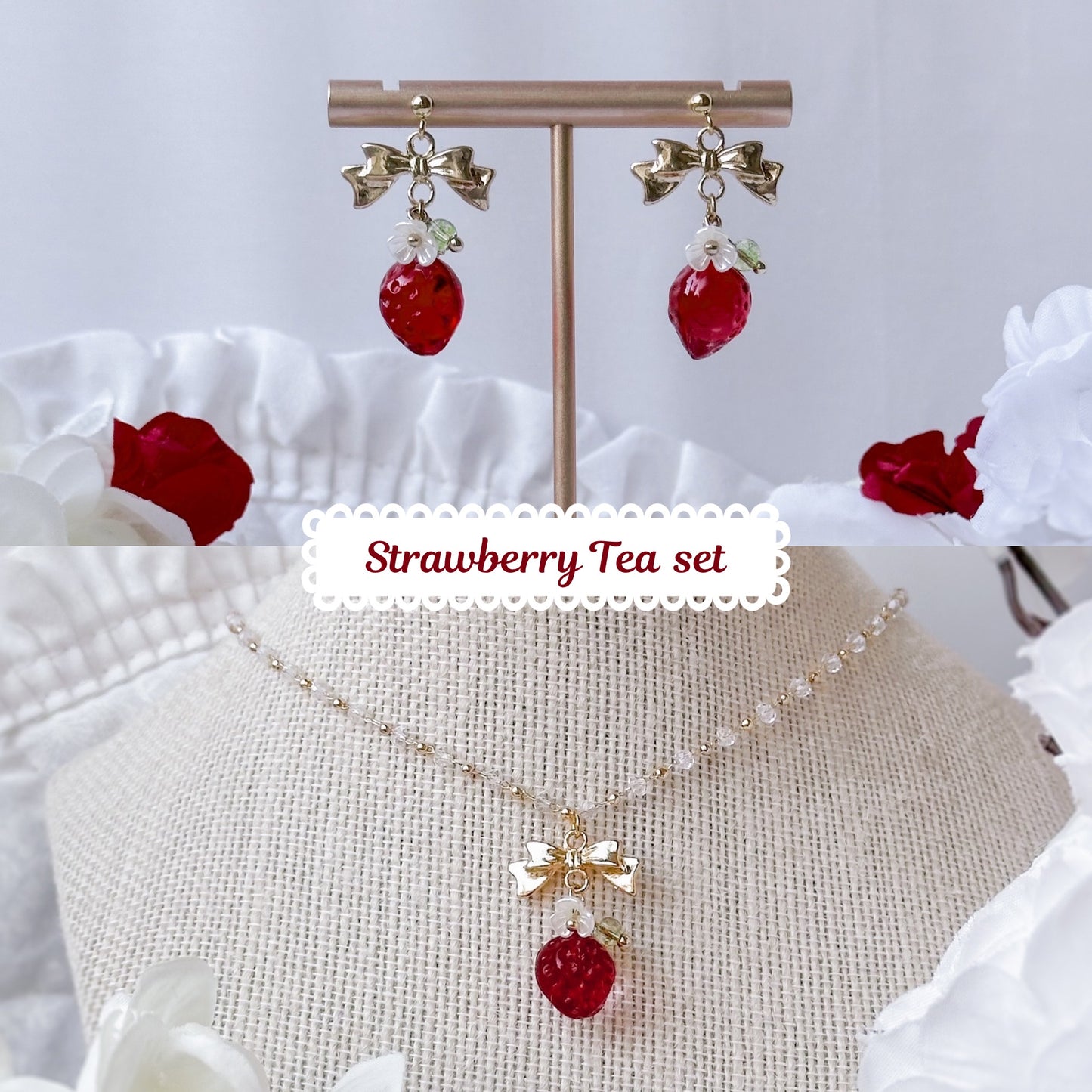 Strawberry Tea set