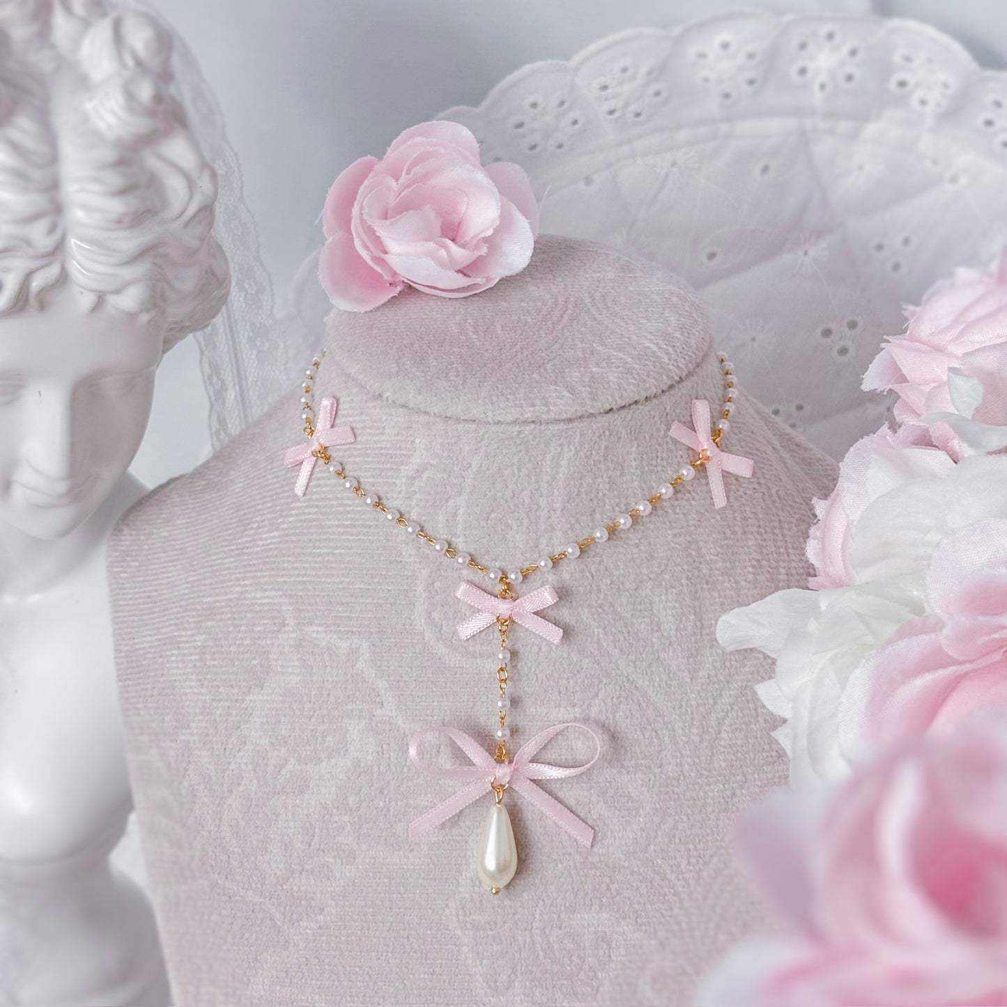 Pink Petale Necklace