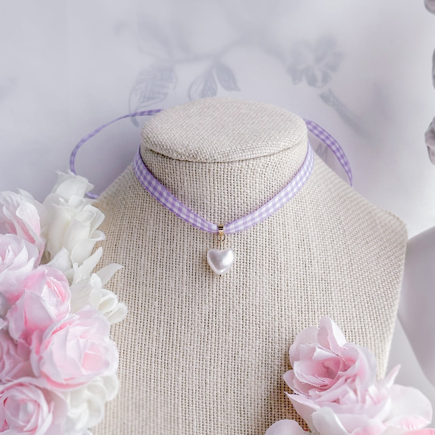 Purple Dollette Choker