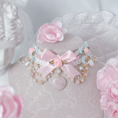 Rose Sky choker