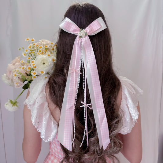 Pink Parasol Bow