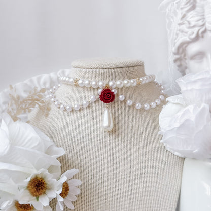 Red Rose necklace