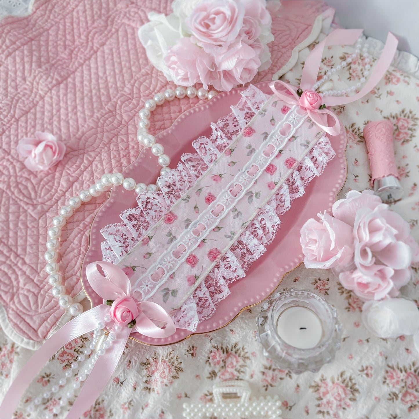Pink Petale headband