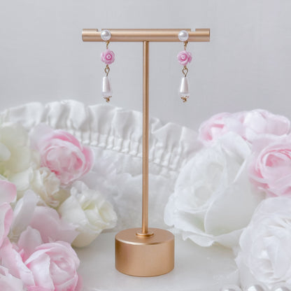 Roselette earrings