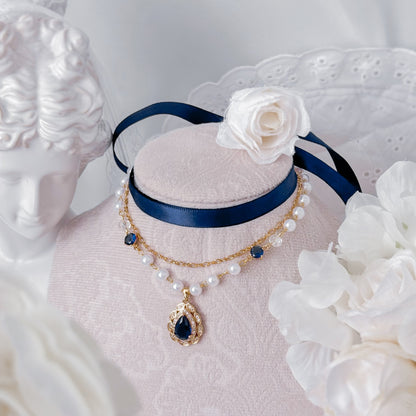 Navy Royal Necklace