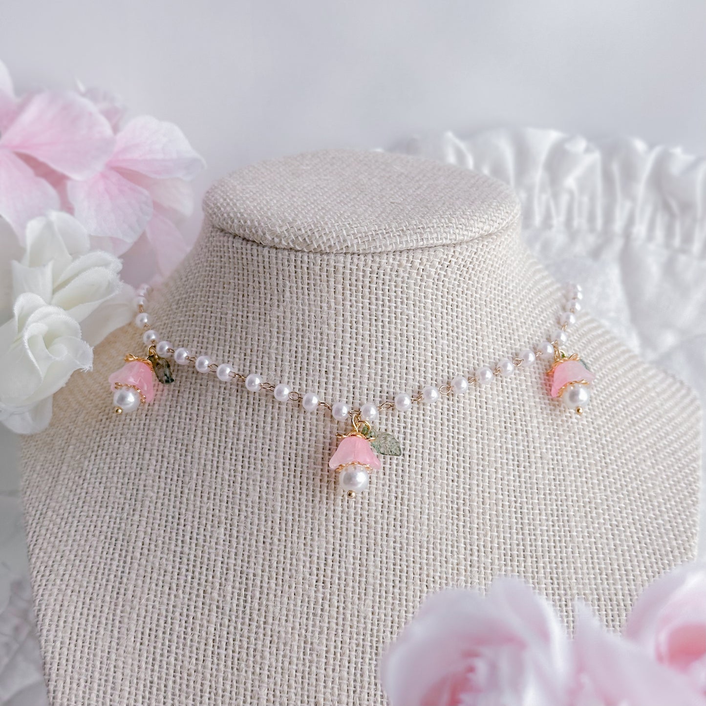 Pink Meadow Necklace