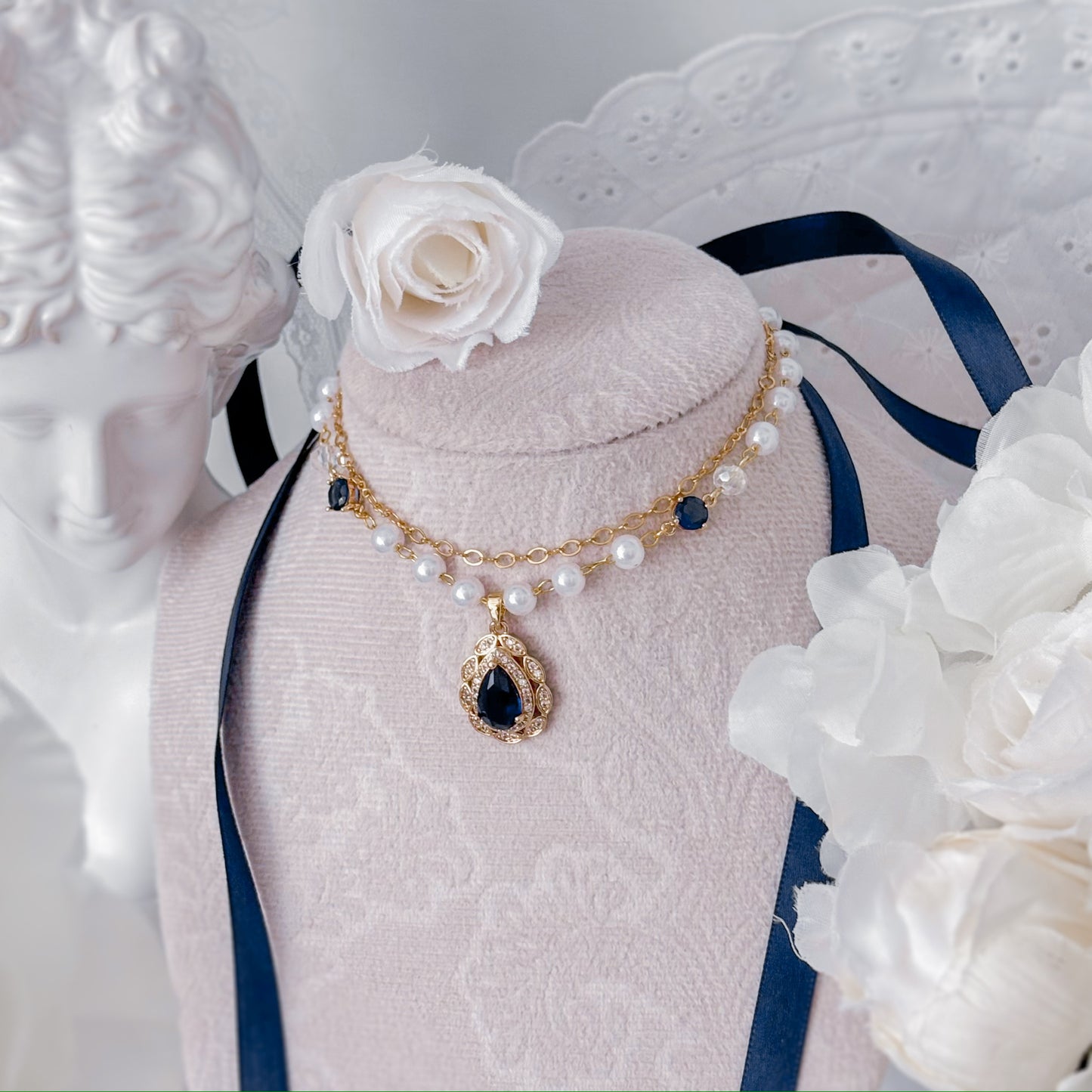 Navy Royal Necklace