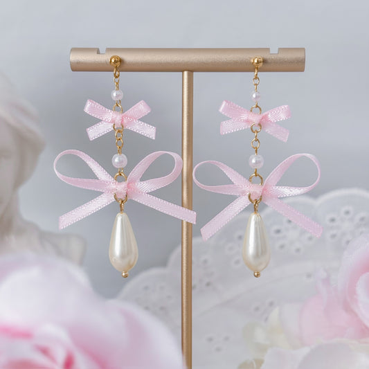 Pink Petale earrings