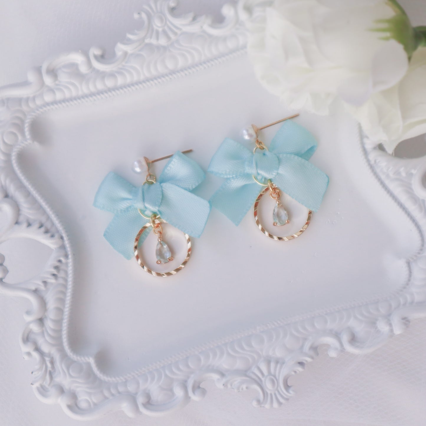 Aquamarine earrings