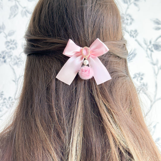 Pink Puff Bow