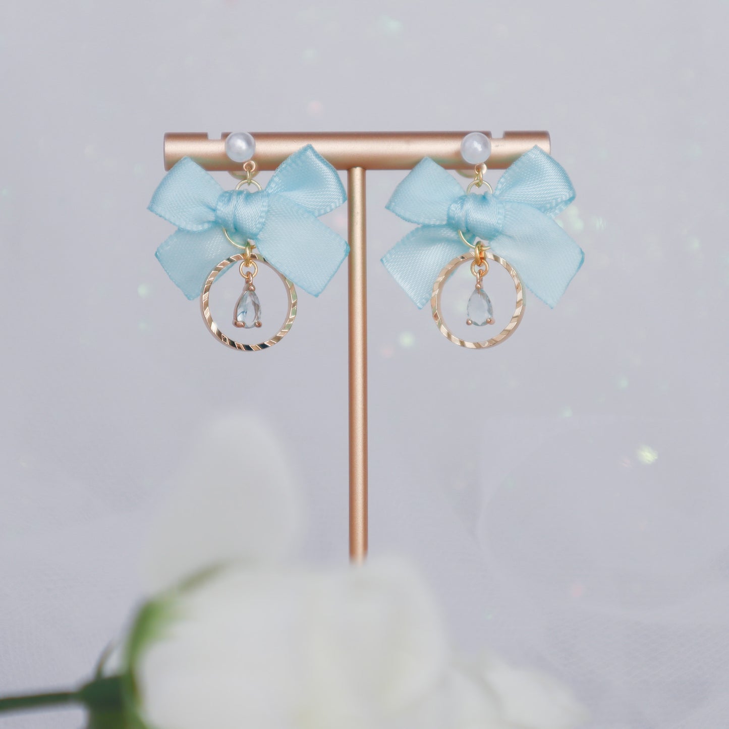 Aquamarine earrings