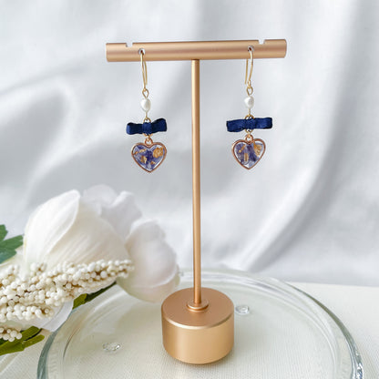 Indigo earrings