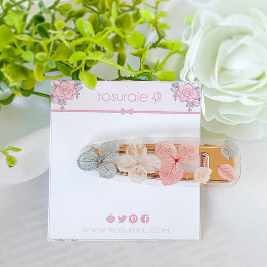 Hydrangea Hairclip - PREORDER