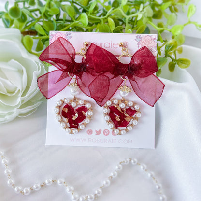Ruby Earrings - PREORDER