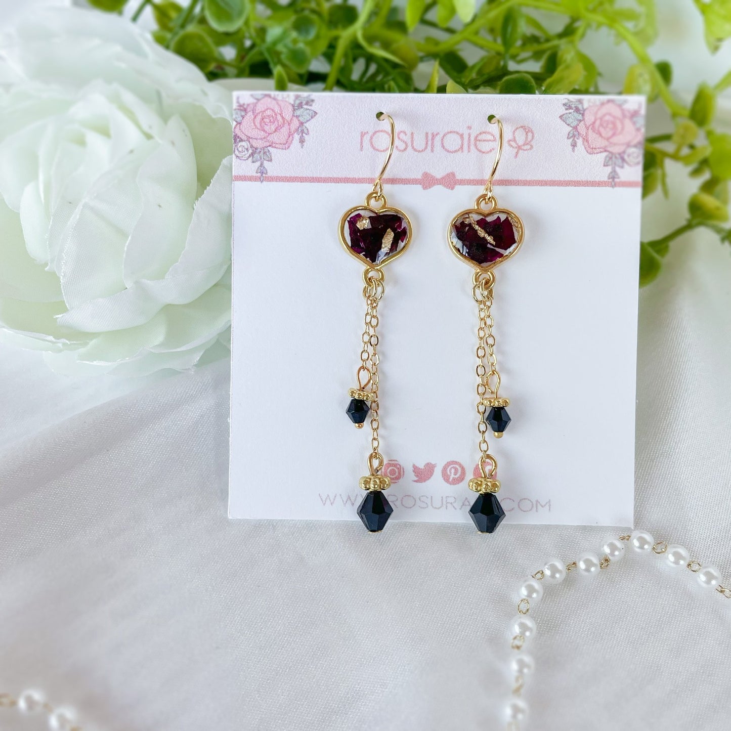 Raven Earrings - PREORDER