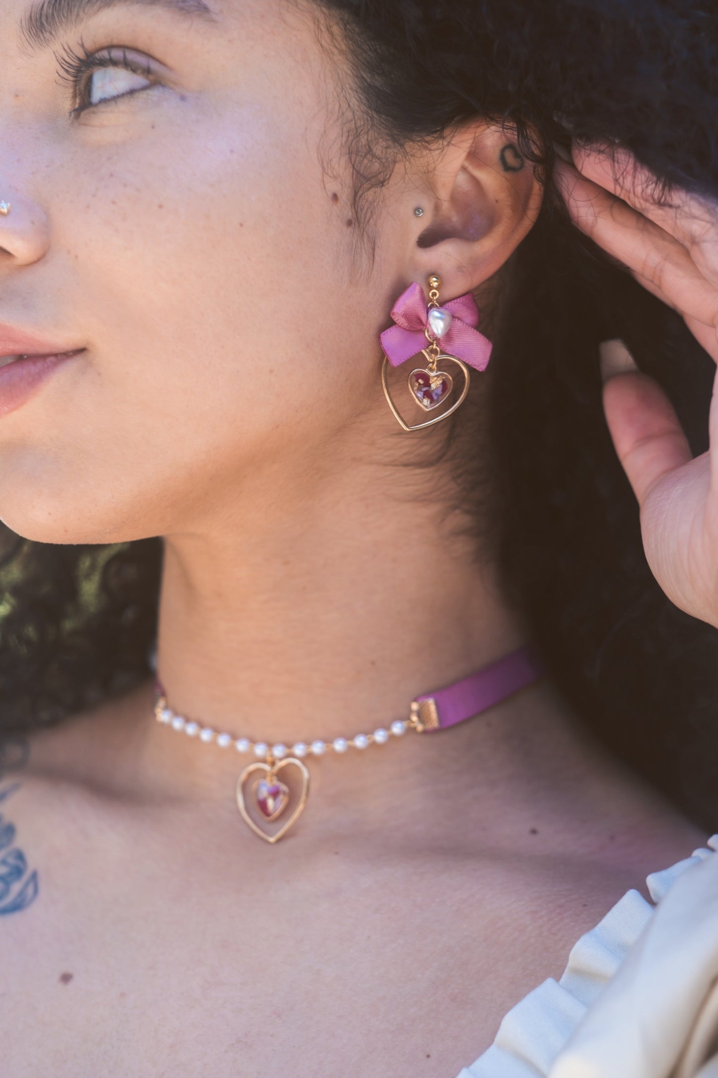 Violette earrings