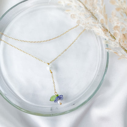 Wisteria necklace