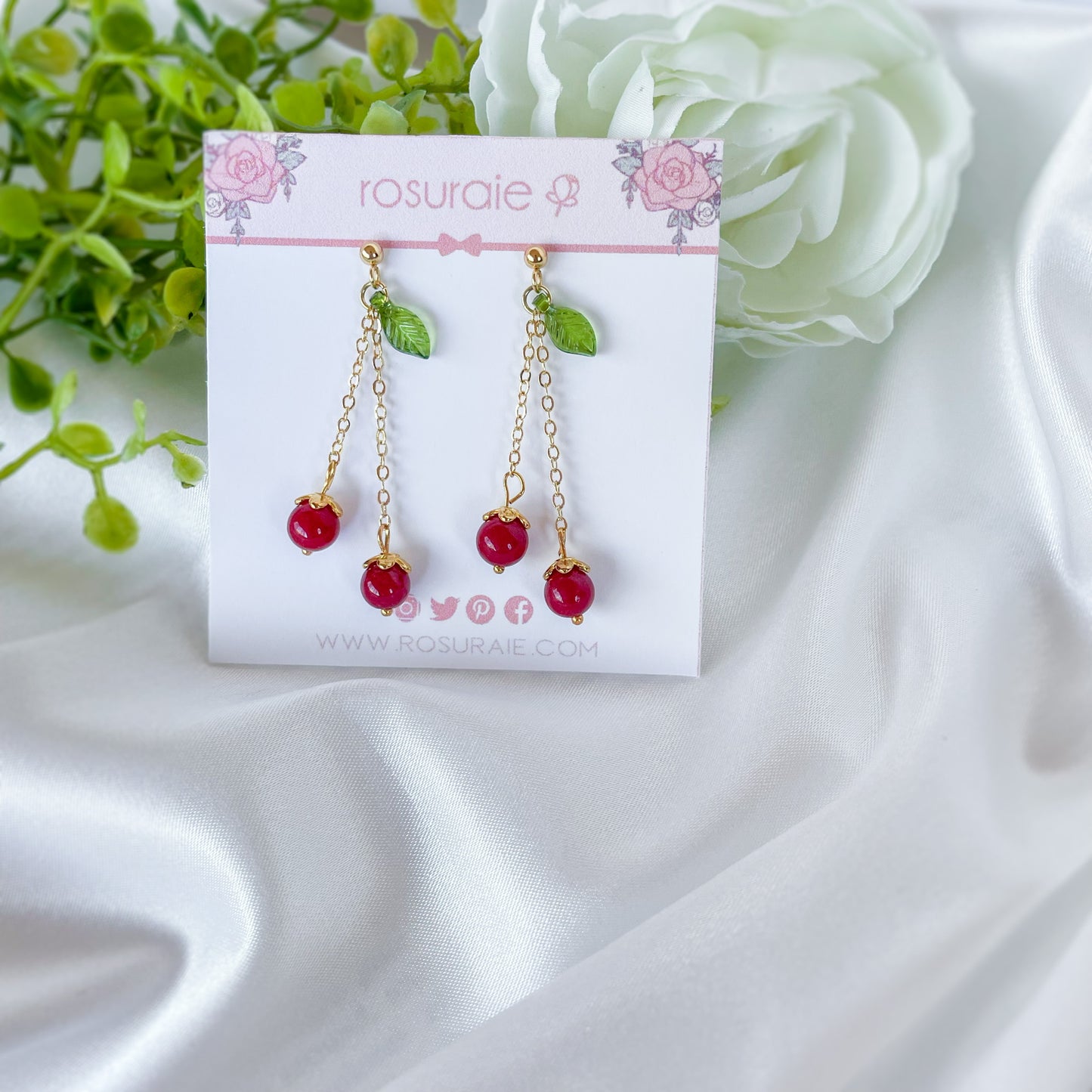 Cerise Earrings