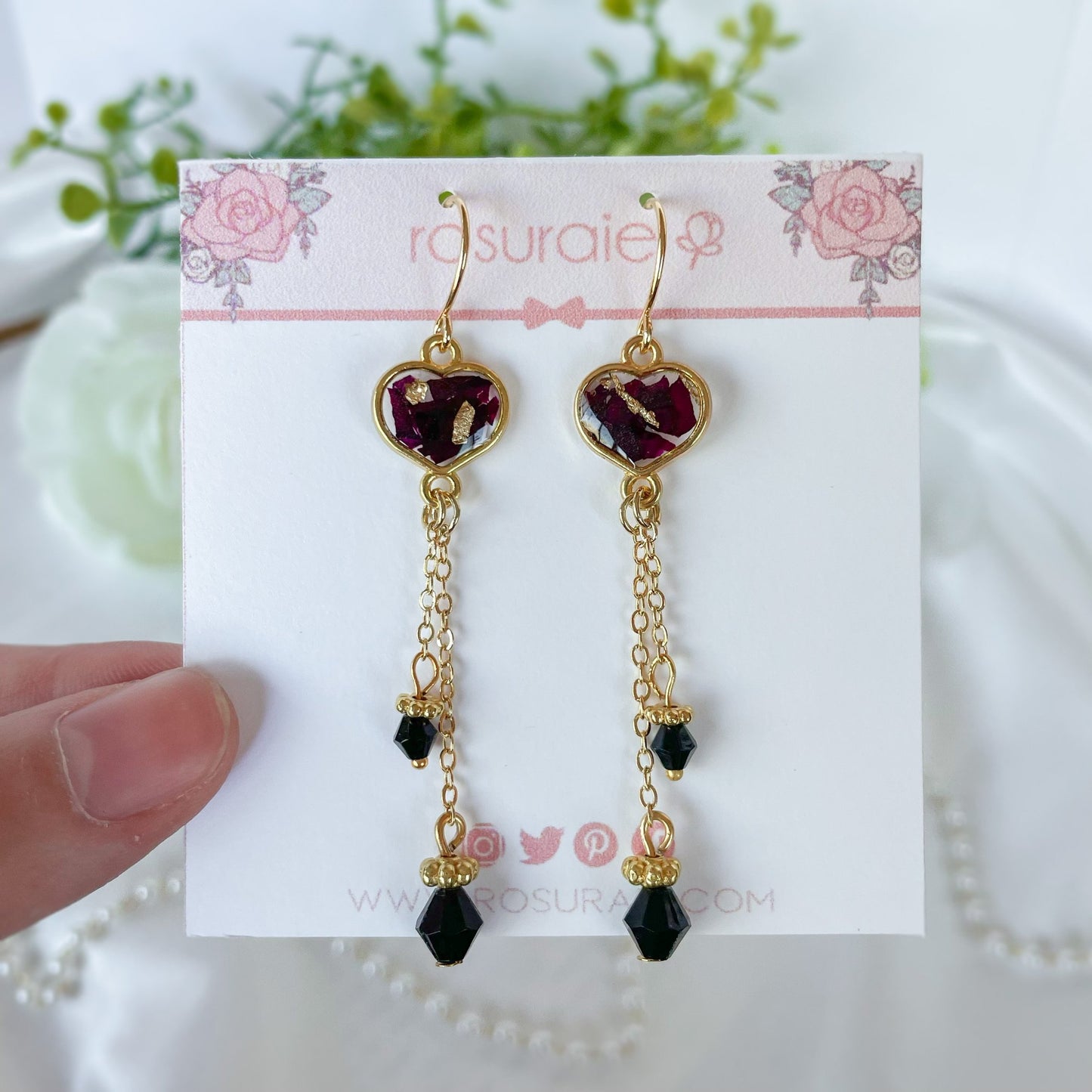 Raven Earrings - PREORDER