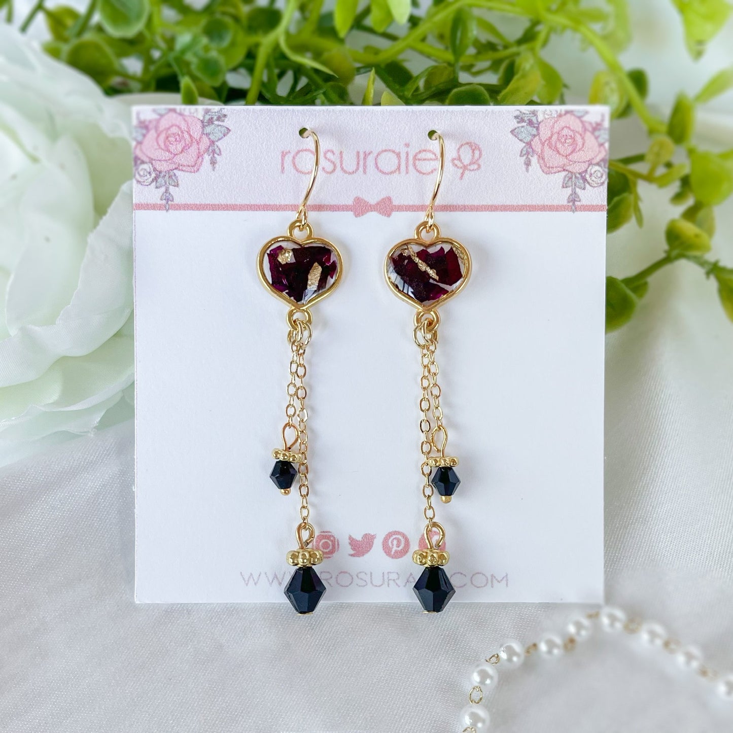 Raven Earrings - PREORDER