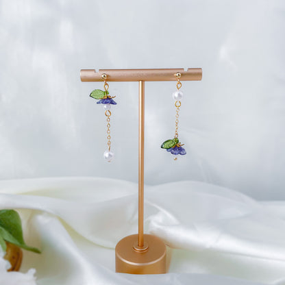 Wisteria earrings