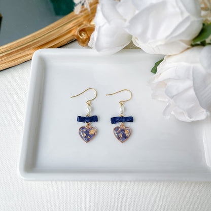 Indigo earrings