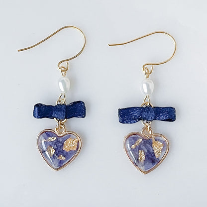 Indigo earrings
