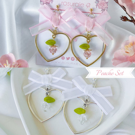 Peache Earring Set - PREORDER